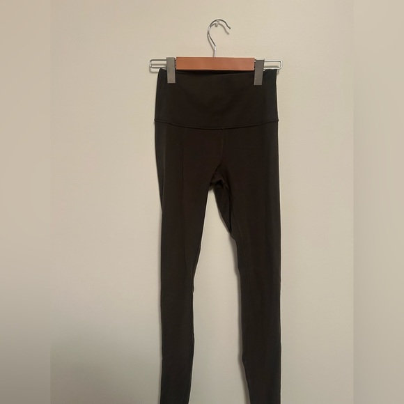 Olive Green Lululemon Leggings - Picture 2 of 5
